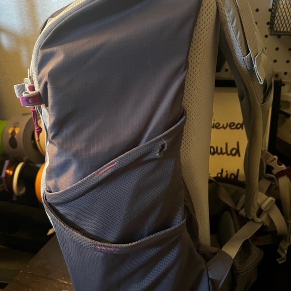 REI Gray and Purple Backpack with Modern Design and Durable Material - Picture 3 of 10